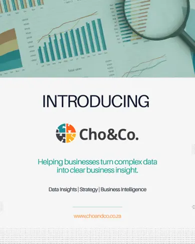 Introducing Cho&Co — helping businesses turn complex data into clear business insight